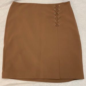 White House Black Market Camel Pencil Skirt